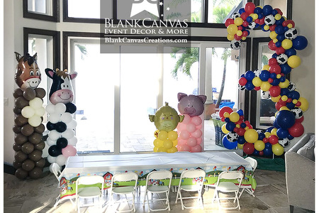 Blank Canvas Event Decorating and Balloons Photo Galleries